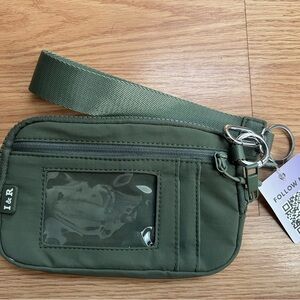 Iris & Rainbow Wristlet